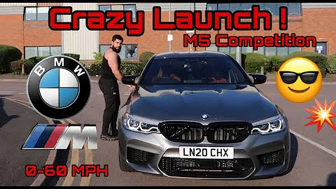 2020 BMW M5 COMPETITION LAUNCH CONTROL & 0-60MPH IN 2.9s ! INSANE !?