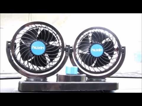 Car Clip Fan 360 Degree Rotating Ventilator Air Cooler Fan