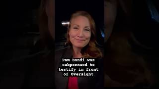 Rep. Stansbury Pam Bondi Was Subpoenaed To Testify In Front Of Oversight