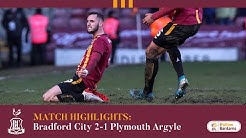 MATCH HIGHLIGHTS: Bradford City 2-1 Plymouth Argyle