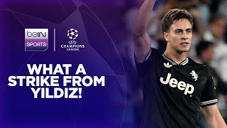 Kenan Yildiz's STUNNING curler vs Dortmund | UCL 25/26 Moments