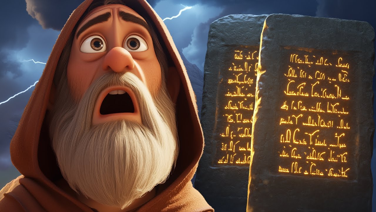 Moses And The 10 Commandments | AI Animation - YouTube