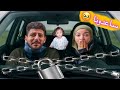 الطبيب الشرير حبس ايمن ورحمه وميمي بالسياره ما قدروا يطلعوا انخنقوا لكن ميمي حاولت تساعدهم 