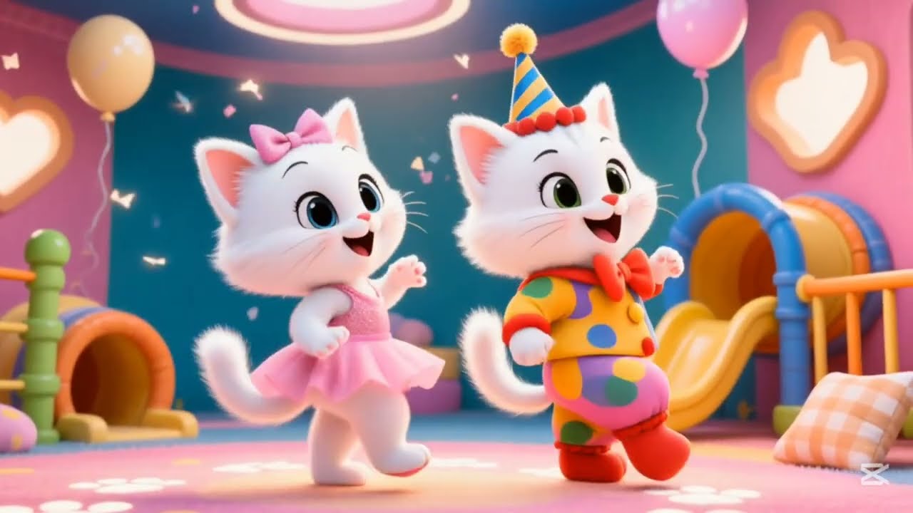 cat Funny dance nurse rhymes