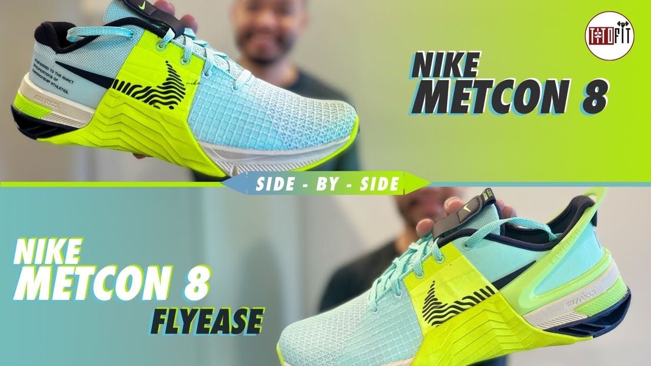 Nike Metcon 8 vs Nike Metcon 8 Flyease comparison/head to - TitoFit Gear -