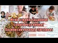 Menú semanal saludable/Cuánto peso ahora? /Salmón con patatas especiadas