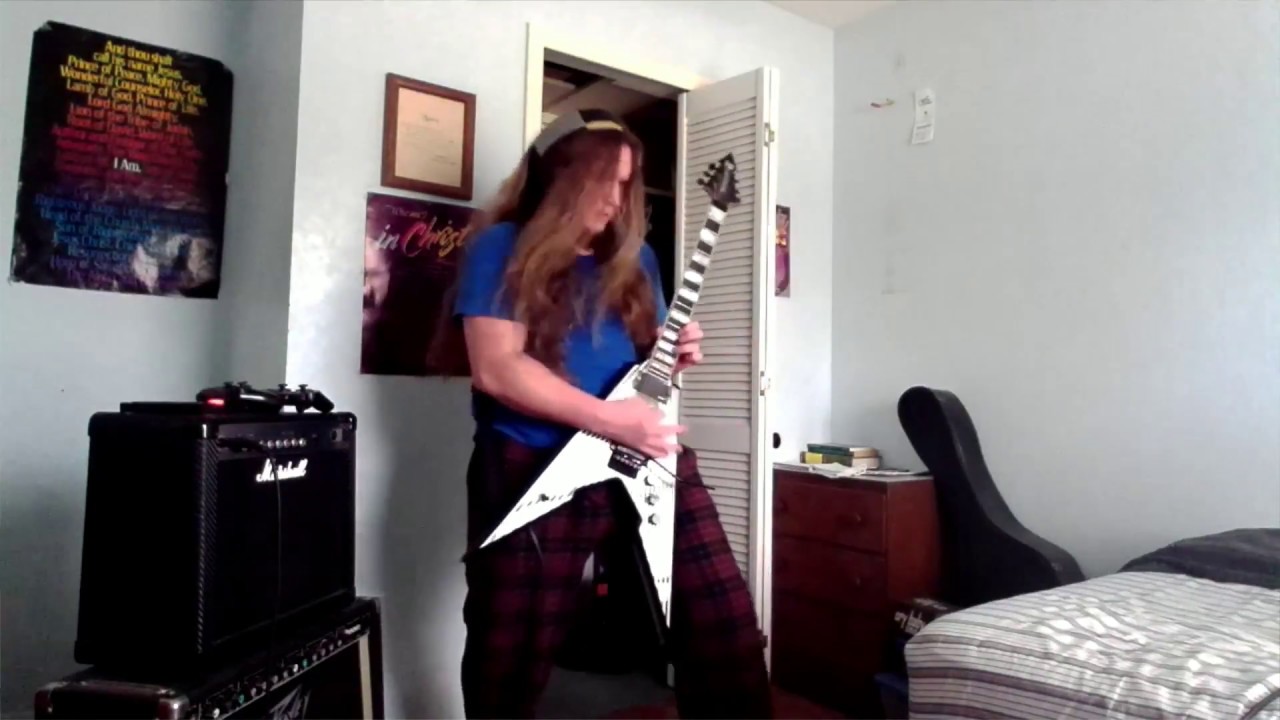 MegaDeth - Good Mourning Black Friday (Chris Poland Solo Cover)