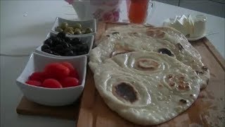 Bazlama Leckeres Fladenbrot Türkischer Art Brunchidee Bazlama Tarifi