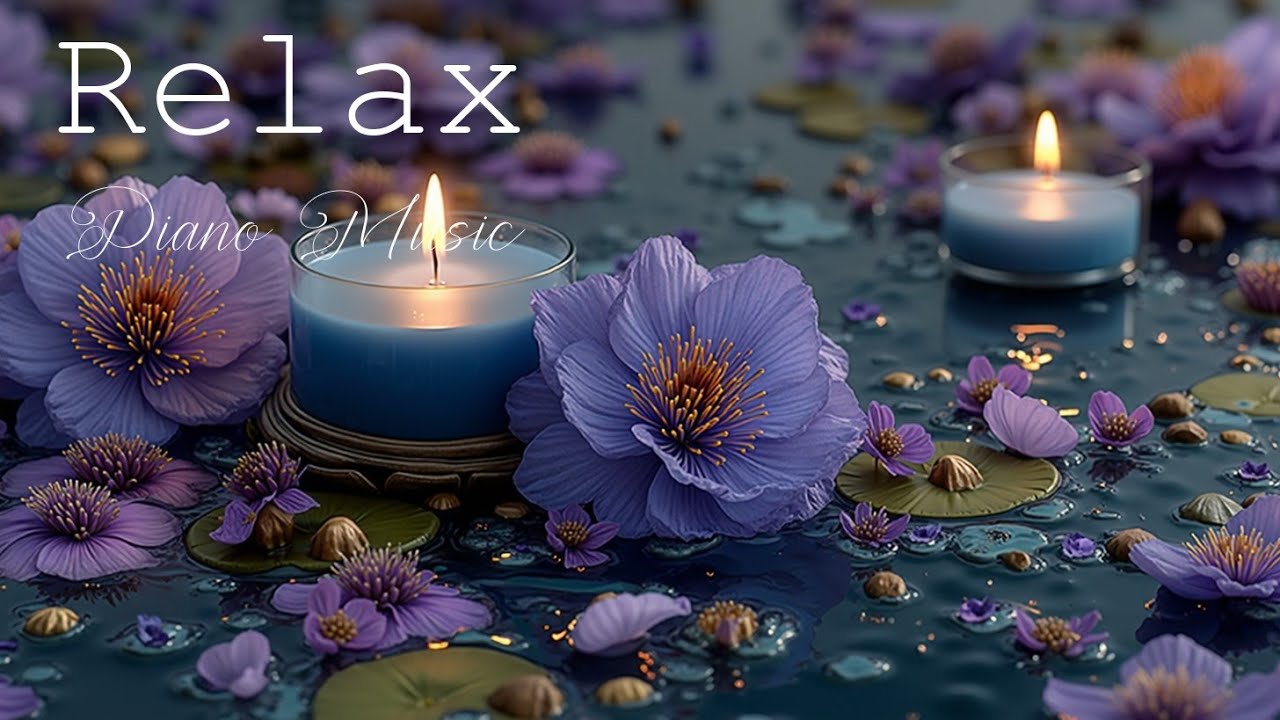Relaxing Spa Piano 🌸 Healing Sleep Music for Stress Relief & Deep ...