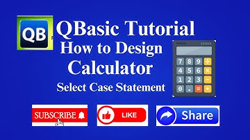 QBasic  Program To Make a Calculator With Input Validation ||QBasic Tutorials in Hindi