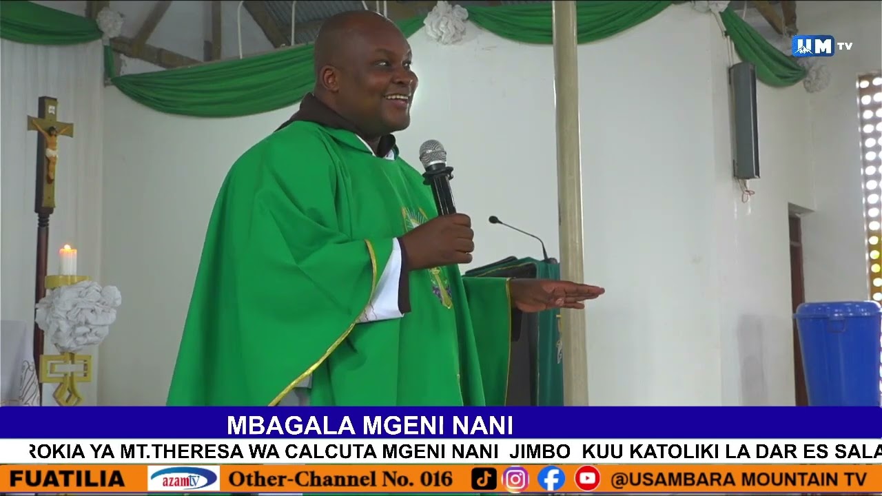 FR PROSPER KESSY:"DUNIA HII INAWAUWA WATAKATIFU NA KUWASIFIA BAADAE"
