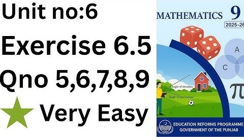 Class 9 maths chapter 6 ex 6.5 | Class 9 maths chapter 6.5 English medium| exercise 6.5