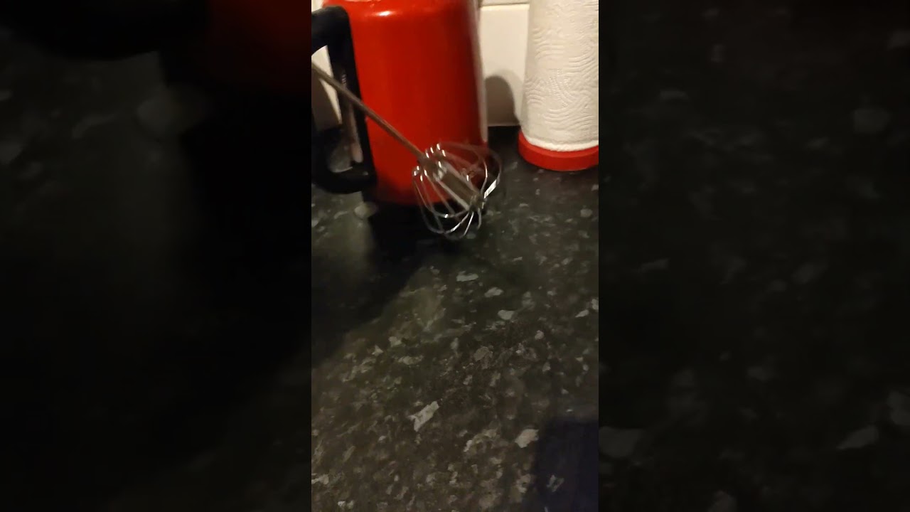 Hand whisk gadget. push whisk tool