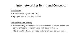 Unit - 2: Computer Networks