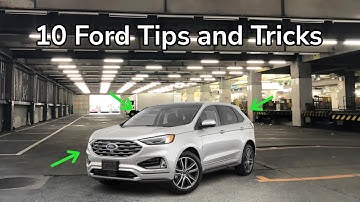 10 Ford Tips and Tricks YOU might NOT know about your Ford Edge!