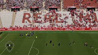 Resumen narración R. MURCIA 2-3 C.D. CASTELLÓN en Castellón Plaza, y la afición albinegra.