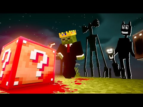 Lucky Blocks vs Minecraft's MOST TERRIFYING Mods