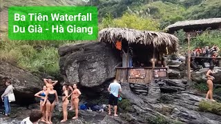 Review WATERFALL  DU GIA  HA GIANG/Đến thác nước ở DU GIÀ  HÀ GIANG xem GÁI TÂY tắm || Tường Lưu