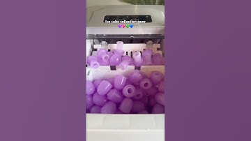 Ice cube collection 💜💖💚💙 #ice #icemaker #iceeating #iceasmr #asmr #asmrsounds #iceeating #ice