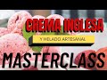 🔴🔺¿CÓMO HACER UNA CREMA INGLESA Y UN HELADO ARTESANAL DESDE 0?🔴🔺CHEF MODE MEDIA- GASTRONOMIA