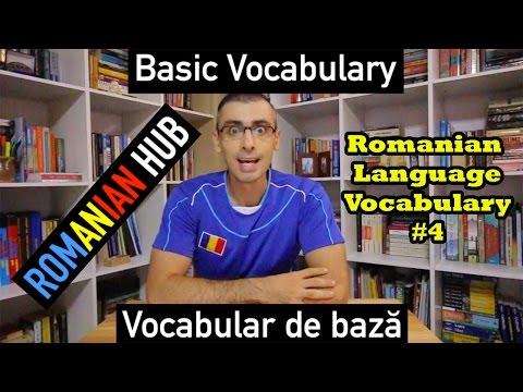 Learn Romanian Language Vocabulary #4: Basic Words (Beginner)