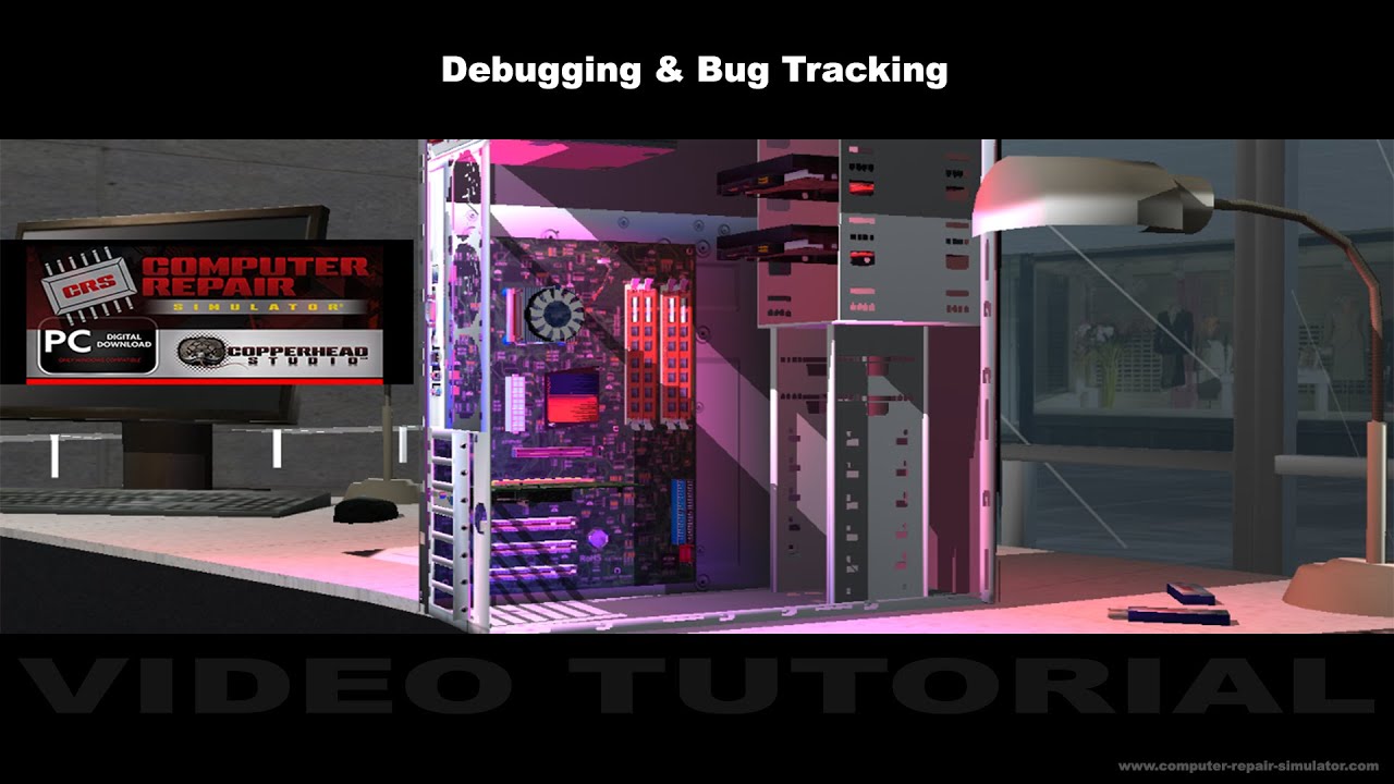 Computer Repair Simulator® - Debugging & Bug Tracking (3min 43s) - YouTube