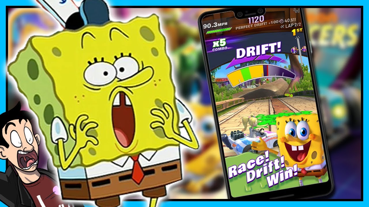 Nickelodeon Kart Racers has a MOBILE version?!