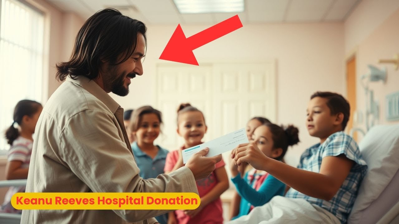 Keanu Reeves Giving The Shocking Reason Keanu Reeves Donated to a Hospital - YouTube