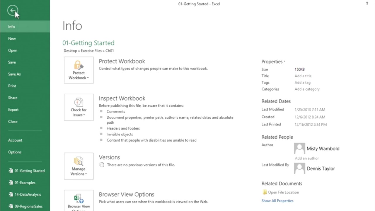 Excel 2013 Essential Training – Excel 365 Essentials – FRGLDS