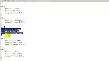 5-3:CSS Declaration Blocks