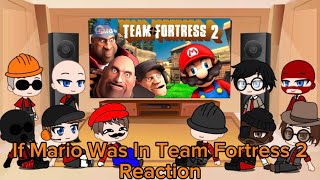 Mario And Team Fortress 2 Characters React To If Mario Was In Team Fortress 2