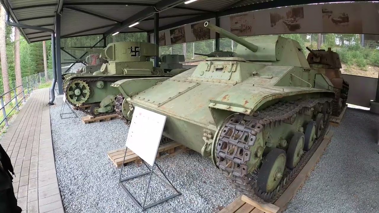 Parolan panssarimuseo.The parola armour Museum 16.8.2025