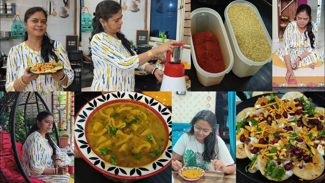 Миксер-измельчитель Borosil +Завтрак и ужин🍱 панир ки сабджи🌺 дал дхокли🌺 папди чат🌺 порошок кори...