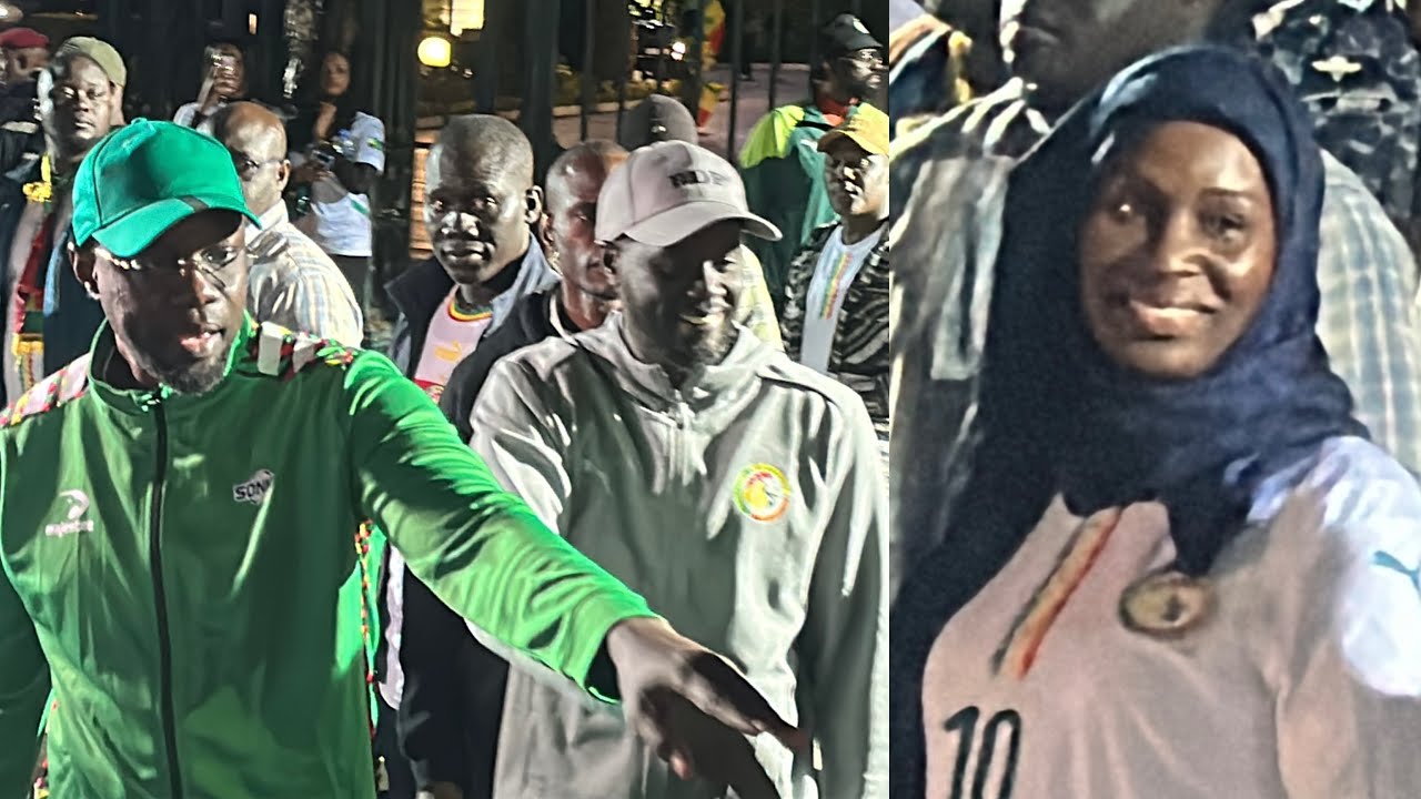 Palais de la république, Le jubilé très soft de Marie Khone Faye devant Diomaye et Ousmane Sonko