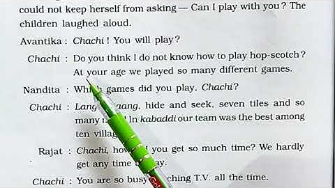 Class 3 EVS Chapter 16 Games We Play Part- 1
