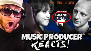 Music Producer Reacts to DICE vs MARTIN BENATI 🤯 GBB25: BOSS Loopstation | GRAND FINAL!