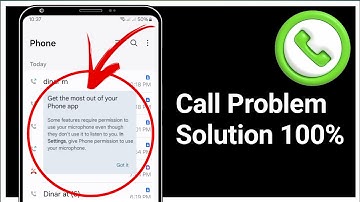 How to Fix Get the most out of your Phone app Some features require permission to use your microphon