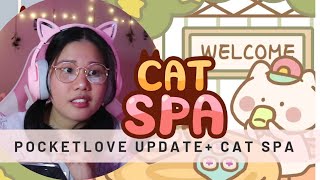 THE CUTEST CAT GAME EVER! Cat Spa | Pocket Love Update | Hyperbeard Games | Playthrough screenshot 4