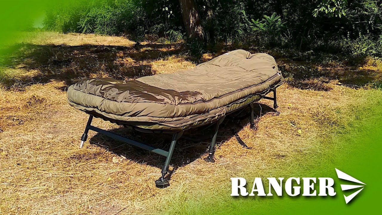 Карповая раскладушка Ranger BED 85 Kingsize Sleep RA 5512 - YouTube