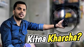 Vlogging Ke Liye Light + Mic Liya… Kitne Ka Pada? 😳