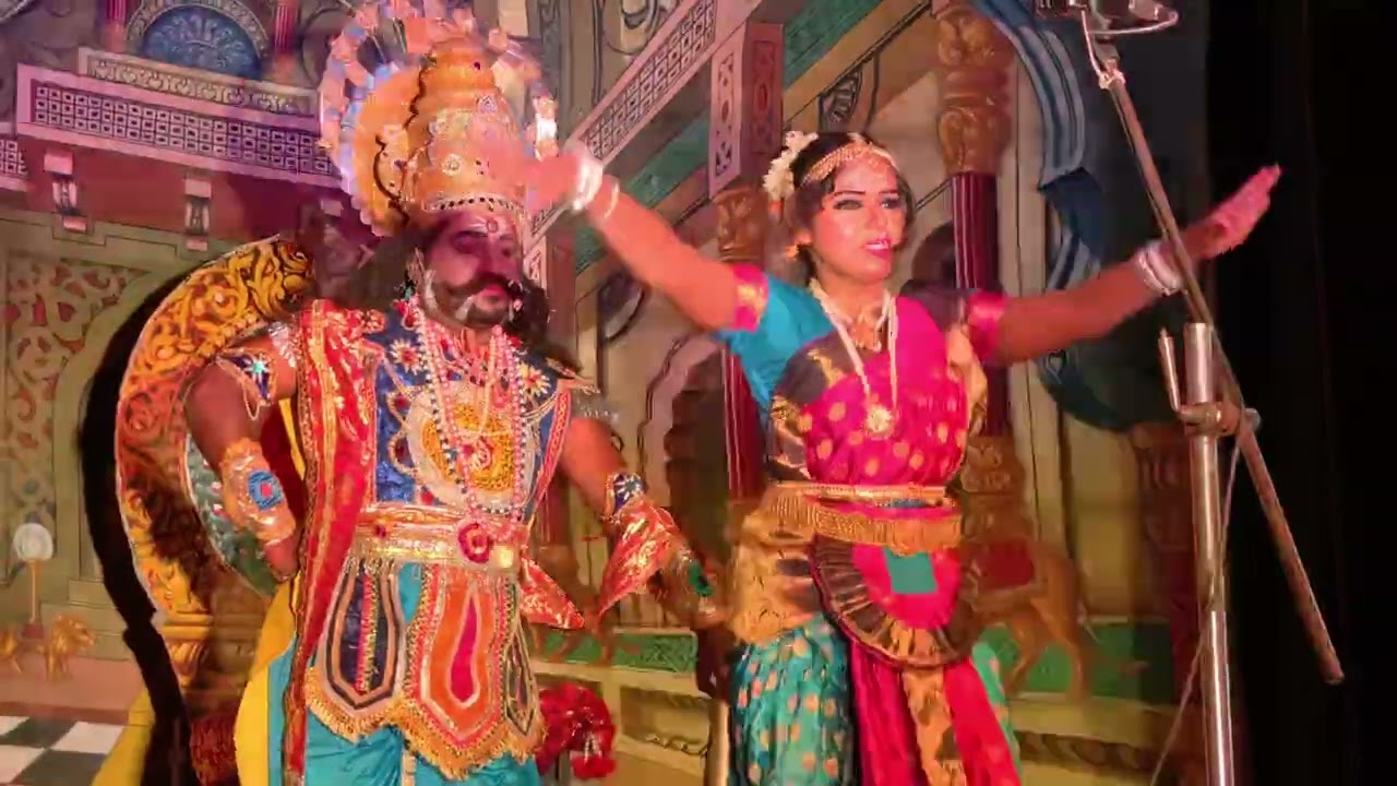 ಸ್ವರ್ಣ ಯಾಗ ಪೌರಾಣಿಕ ನಾಟಕ ಮುದಾಗ ಸರ್ಪಕಾಯ ಪಾತ್ರದಲ್ಲಿ ಮಂಜುನಾಥ್ ಬಾನಾವಳಿಕರ 