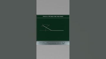 Construct a 150 Degree Angle Using Compass #shorts #geometry