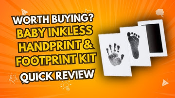 Inkless Baby Handprint & Footprint Kit Review | Mess-Free, Non-Toxic Keepsake for Newborns & Toddler