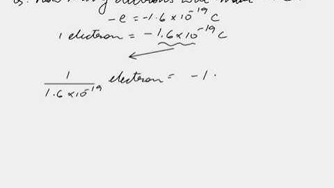 Number of Electrons in One Coulomb