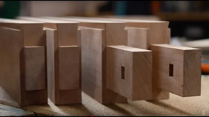 Table #6: Japanese joinery | the making of a Pearwood table | no screws no glue