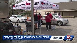 Operation BBQ Relief hands out hundreds of meals to those in need after KCK storms