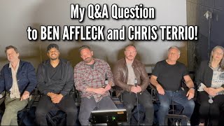 Asking Ben Affleck and Chris Terrio About the Political Subtext of BvS and ZSJL at SnyderCon 2023