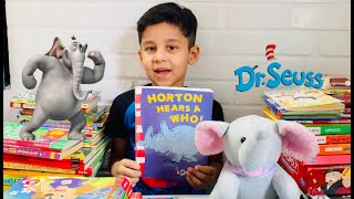Dr. Seuss Horton Hears A Who Kids Book Intro & Review Educational Childrens Video