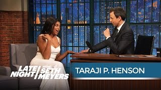 Taraji P. Henson Hears Seth Out on His Dream Empire Role - Late Night with Seth Meyers
