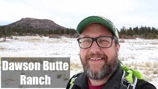 Dawson Butte Ranch Trail & 2020 Goals